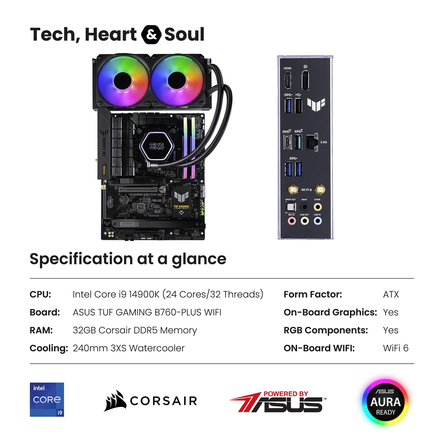 Scan 3XS Systems Scan Hardware Bundle | Intel Core i9-14900K CPU